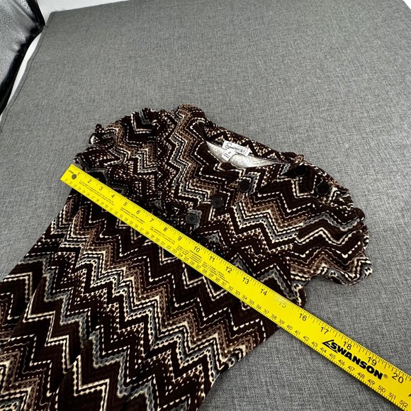 Speechless Sweater Dress Small Brown Cowl Neck Short Sleeve 2 Pockets‎ - Picture 7 of 16